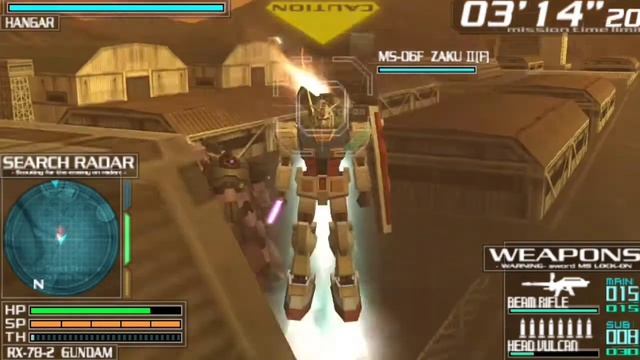 Gundam Battle Royale (PSP/PPSSPP) - Longplay FULL STORY - E.F.S.F OPERATION смотреть онлайн