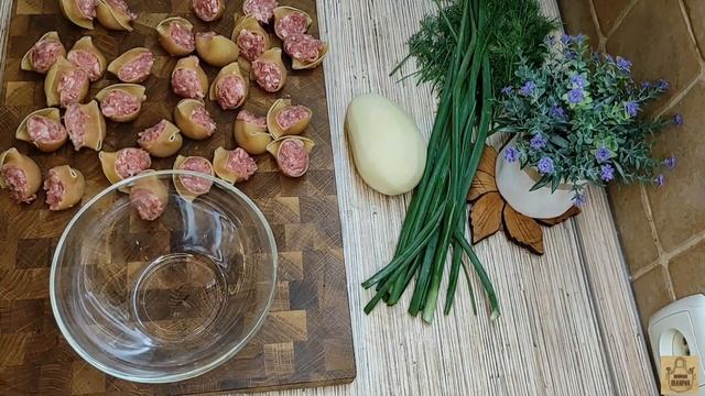 Суп с фаршированными рожками! Не оставит равнодушным ни кого! смотреть онлайн