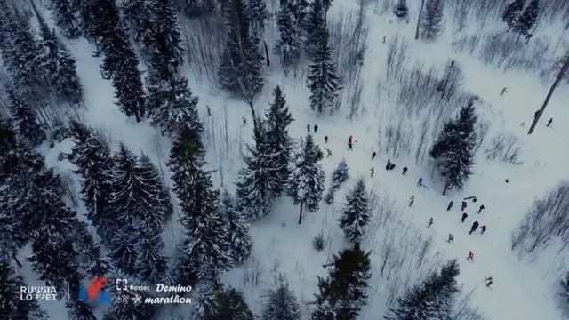Георгий Кадыков-Орбелиани на Дёминском лыжном марафоне 2023 смотреть онлайн