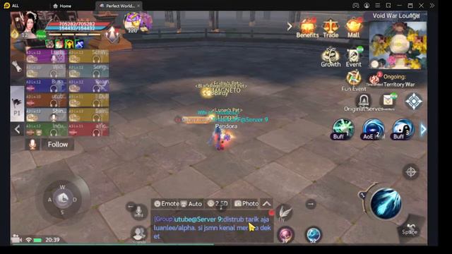 Territory War Void war Exile 29-04-2023 Perfect World VNG Fly with me смотреть онлайн