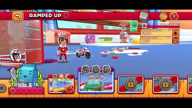 Joe Danger Infinity Remastered (by Hello Games) - iOS Gameplay смотреть онлайн