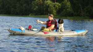 Рыбалка на каяках с ночевкой на оз. Вельё / Молния Каяк