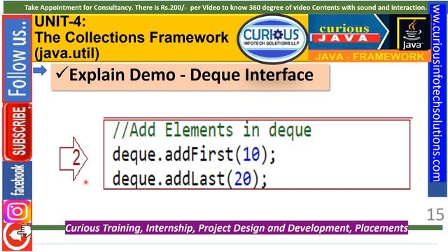 JFWDay06: Java Code - Deque Interface смотреть онлайн