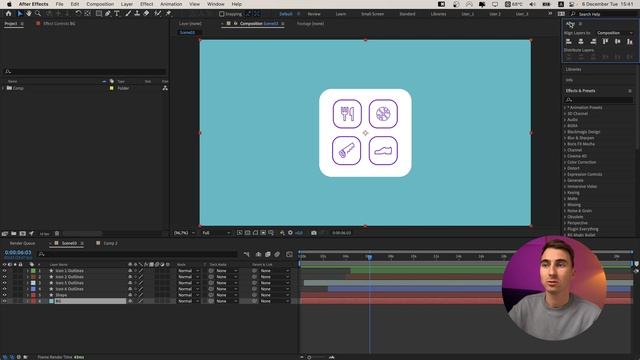 Уроки Adobe After Effects для начинающих - Часть 1 смотреть онлайн