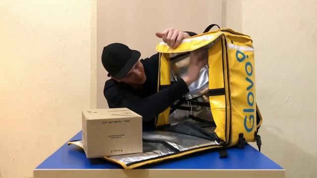 Сумка Глово!Glovo? Рюкзак Всё начинается с сумки! ?Как пользоваться сумкой! смотреть онлайн