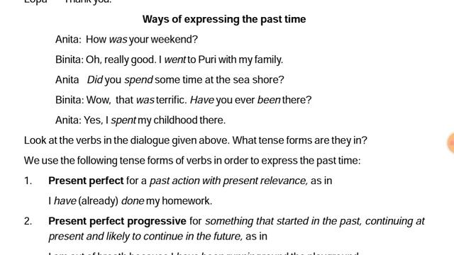 Tense Revisited Class 10 English Grammar | All Activity Question Answer смотреть онлайн