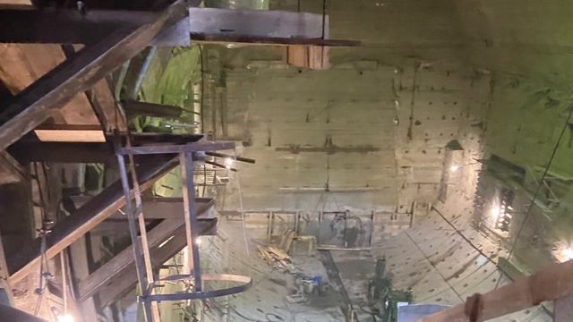 Строительство выхода станции "Юго-Западная" ("Казаковская"). Май 2021 смотреть онлайн