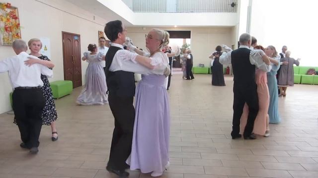 Вальс Бостон. Бал "Танцевальная кругосветка" в КЦ "Зодчие" 2 июля 2022 года. смотреть онлайн