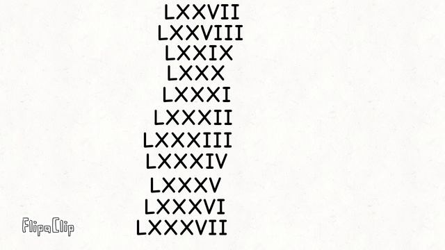 РИМСКИЕ ЦИФРЫ ДО миллиона смотреть онлайн