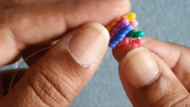 twisted herringbone rope, six colour twisted herringbone bead weave, beginner beading bracelet смотреть онлайн