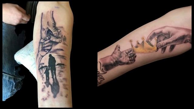 100+ Father and Son Tattoos You Need To See! смотреть онлайн