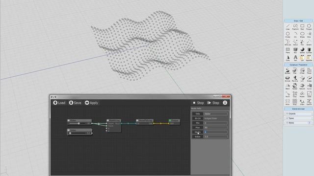 MoI. Nodeeditor - MathArray node смотреть онлайн