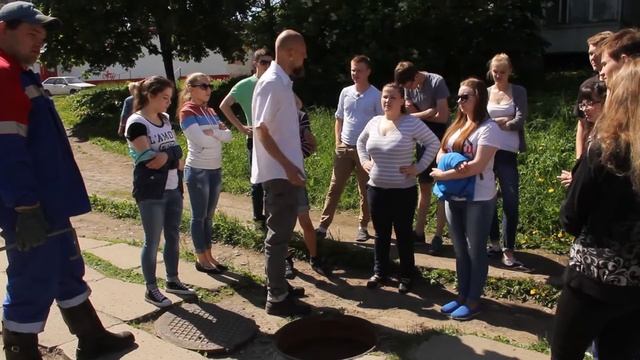 Экскурсия на участок тепловых сетей микрорайона Ключевая смотреть онлайн