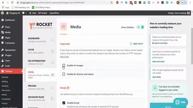 How to Setup Wp rocket plugin in WordPress смотреть онлайн