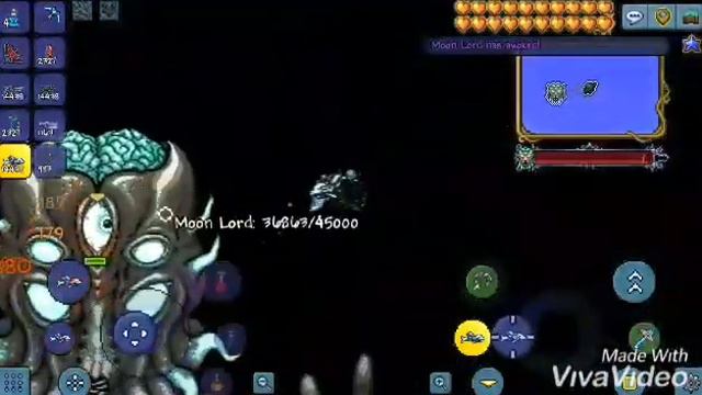S.D.M.G vs Moon lord terraria 1.4.0.5 mobile смотреть онлайн