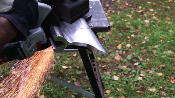 Making axe with power tools (long version )