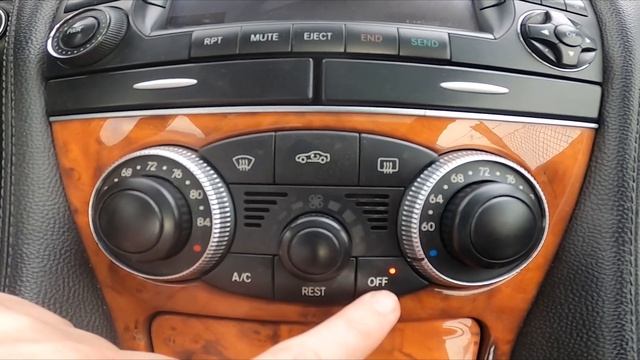 How to Turn the Climate Control Off in Mercedes SL55 R230 ( 2001 – 2008 ) смотреть онлайн
