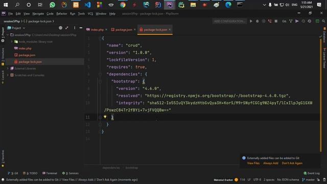 part54 install nodejs and download bootstrap, from npm and make page create смотреть онлайн