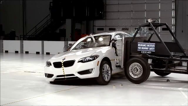 Краш тест BMW 2 серии 2014 смотреть онлайн