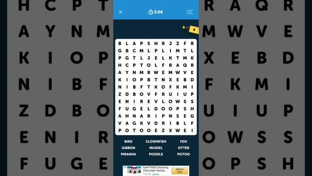 Infinite Word Search Animals Levels 1 to 10 Gameplay смотреть онлайн