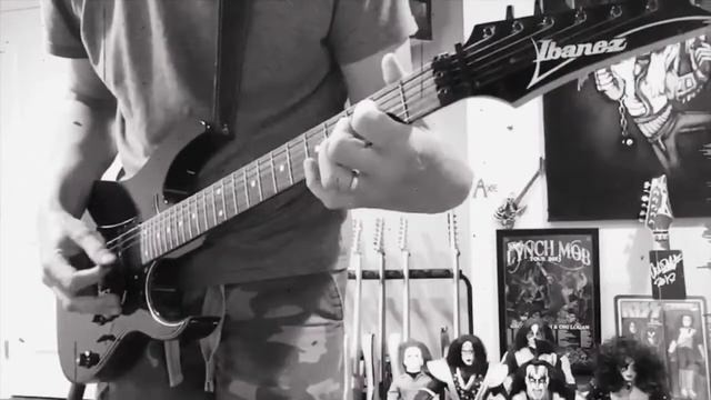 Guitar Cover - Train Of Consequences - Megadeth - Live - Ibanez RG550 20th Anniversary Guitar смотреть онлайн