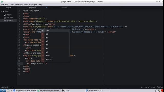 coding Jquery mobile animated page fade effect | page fade effect | fade | jquery mobile page load смотреть онлайн