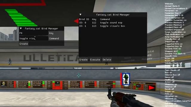 Bind Manager Using fantasy.cat SDK (CS:GO Legit Cheat) + Source смотреть онлайн