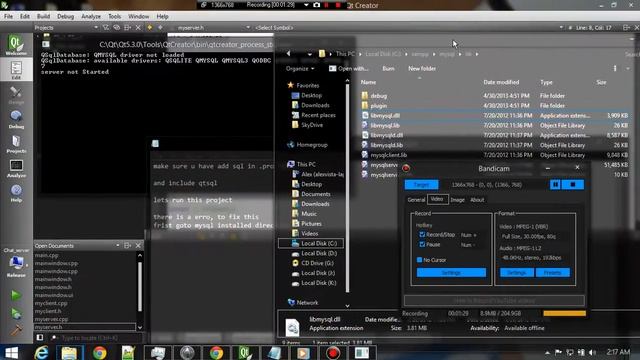 QMYSQL driver not loaded on Windows смотреть онлайн