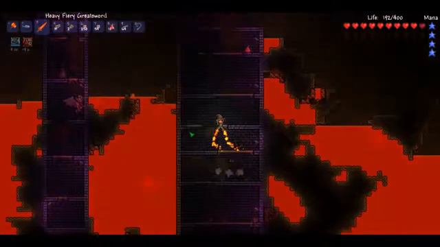 Terraria Guide -An Easy Way To Collect Hellstone (No potions) смотреть онлайн
