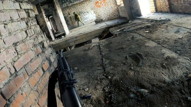 Толпа в здании/Хабаровск/Страйкбол/Airsoft game смотреть онлайн