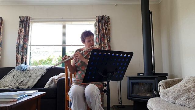 Jingle Bells, Alison Shaw on flute and piano смотреть онлайн