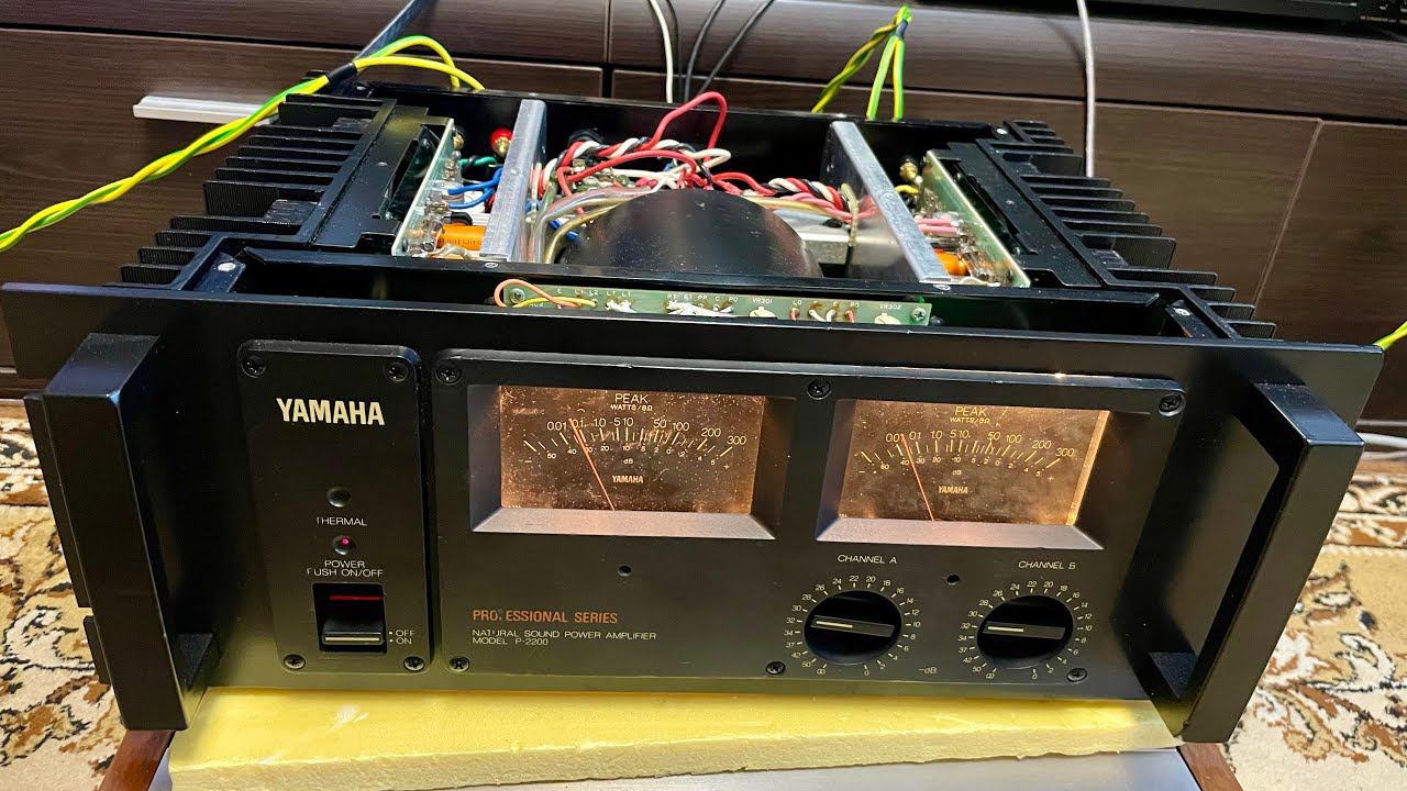 Yamaha P-2200 профидактика. Часть 2