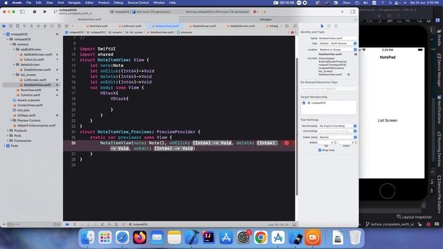 [ Bangla ] Building a Complete Notepad App using Kotlin Multiplatform Mobile : Part 5 - IOS Swift U смотреть онлайн