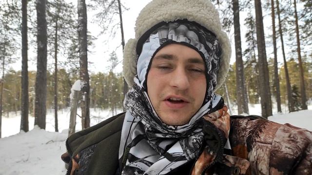 Поездка в заснеженную ТАЙГУ. Самая тяжелая дорога на рыбалку. Первая езда на снегоходе. смотреть онлайн