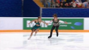 Василиса Кагановская - Валерий Ангелопол. Произвольный танец. Контрольные прокаты  Росссии 2022