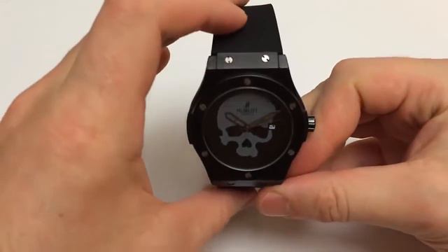 Часы HUBLOT Skull Bang смотреть онлайн