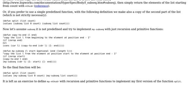 Split a list into two parts with a given length (2 Solutions!!) смотреть онлайн