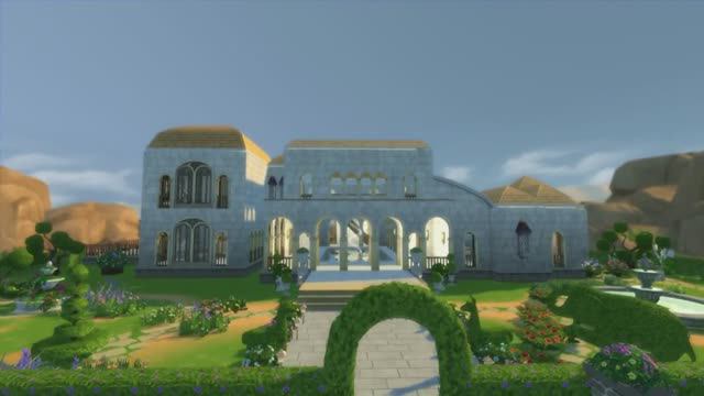The Sims 4 - Замок Султана из челленджа Гарем смотреть онлайн