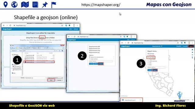 03 SHP A GEOJSON WEB смотреть онлайн
