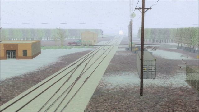 4K Train Simulator: METX 105 Rolls Through Rondout, Illinois смотреть онлайн