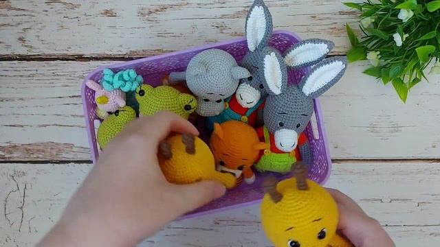 Вязовлог / Заказали много вязаных игрушек / Амигуруми смотреть онлайн