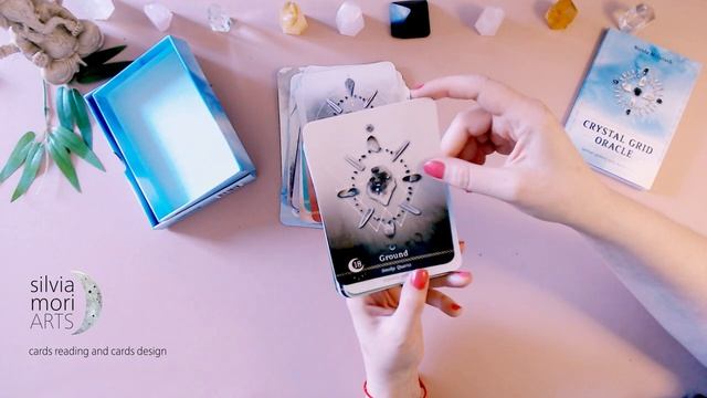 ? UNBOXING Crystal Grid Oracle Deck by Nicola McIntosh | Silvia Mori Arts смотреть онлайн