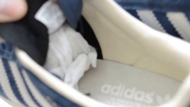 Мужские кроссовки Adidas Gazelle темно-синие смотреть онлайн