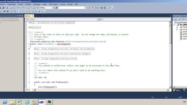 SQL Server Integration Services (SSIS) 2012 - Skriptkomponente mit zwei Outputs смотреть онлайн