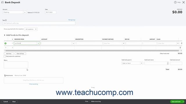 QuickBooks Online Tutorial Recording a Capital Investment Intuit Training смотреть онлайн