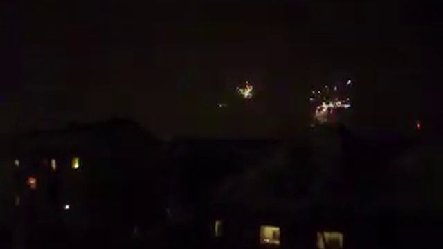 Новогодний фейерверк в Мюнхене)) смотреть онлайн