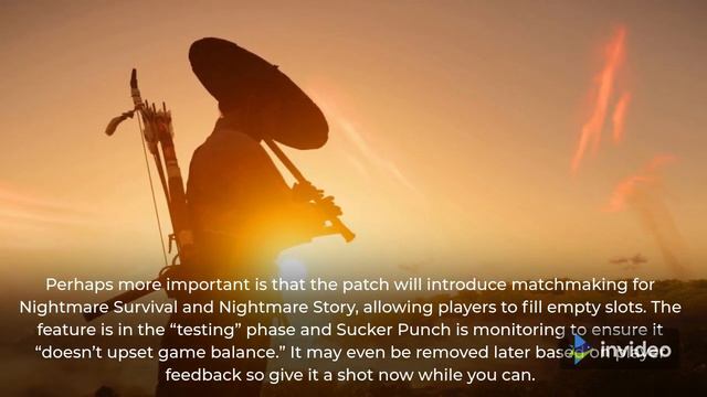 Ghost of Tsushima Director’s Cut Update – Patch 2.12 Nightmare Story/Survival Matchmaking to Legend смотреть онлайн