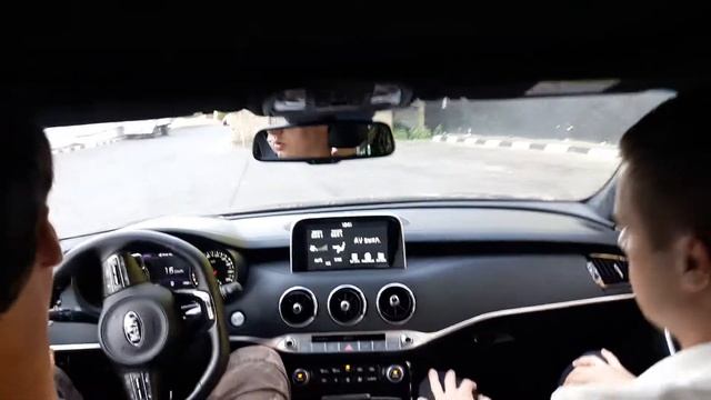 Киа стингер Kia Stinger тест драйв 2018