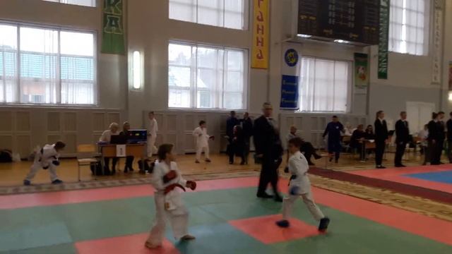 1/8 финала по карате "Витебский Тигр" м.8-9лет до 27кг смотреть онлайн