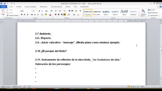 ANÁLISIS LITERARIO. смотреть онлайн